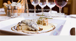 Desktop Screenshot of losmejoresrestaurantes.net